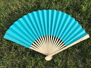Fan de papier en bambou du Vietnam - Product Image 4