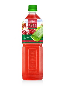 Refresh 1000ml PET botella vendedor-puré procesado refresco Natural Aloe Vera sabor a fresa buen gusto jugo de frutas y verduras - Product Image 2