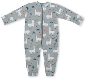 ผ้าฝ้ายอินทรีย์100% ขายส่งเด็ก Zipsuit - Product Image 1