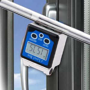 Nivel de burbuja del inclinómetro digital con imanes Caja biselada de precisión de 360 grados de 180 grados para carpintería (embalaje OEM disponible) - Product Image 2