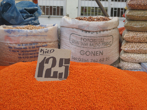 GREEN LENTILS / RED LENTILS / YELLOW LENTILS