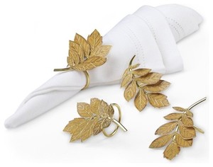 Servilleteros dorados al por mayor en color dorado Lo mejor para decorar la mesa de comedor del restaurante - Product Image 2