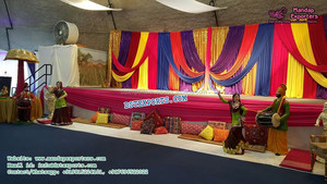 Punjabi tradicional para escenario de boda, accesorio de decoración de escenario, eventos de boda, estilo Punjabi - Product Image 4
