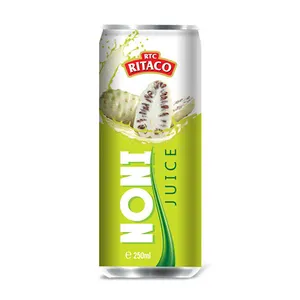 Hot Product HealthyドリンクManufacturer Beverage High Quality 250ミリリットルCanned Pure Noni Fruit Juice Drink