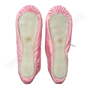 Zapatos de baile de Ballet suaves de satén de alta calidad, suela de ante dividida - Product Image 1