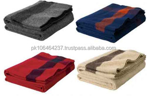 Nuevo diseño de fábrica, logotipo de requisito personalizado, talla grande 100%, tela de lana, mantas de reproducción americana, accesorios - Product Image 6