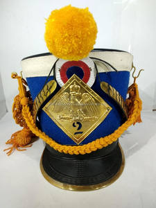 Différents OEM Service Design Élégant Hommes Porter En Gros Côté Grenadier Shako Régiment Chapeaux - Product Image 6