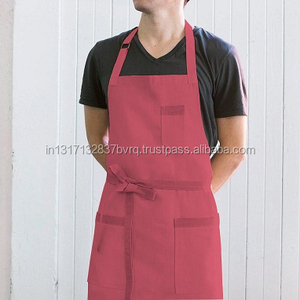 Delantales de cintura de algodón de calidad superior para cocinar y limpiar uso en la cocina - Product Image 1