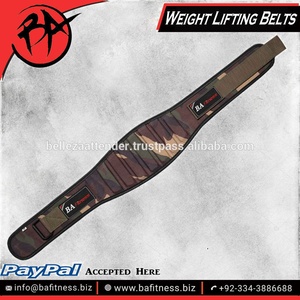 Ceinture de levage de poids en néoprène, sangle de gymnastique, Fitness, Support du dos large, entraînement - Product Image 3