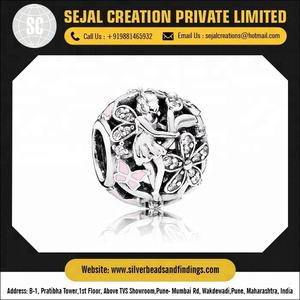 ราคาขายส่งเงินสเตอร์ลิงลูกปัด B133 - Product Image 4