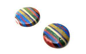 Piedra preciosa suelta de calsílice arcoíris Natural de alta calidad, cabujones DIY bellamente coloridos para la fabricación de joyas - Product Image 2