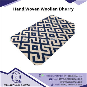 Alfombra Kilim Flatweave de calidad superior, alfombra decorativa tejida a mano para sala de estar y Oficina de la India - Product Image 5