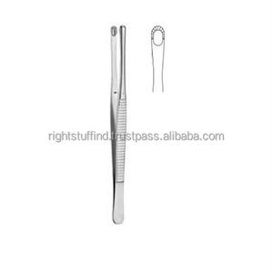 Pince de préhension de tissu de tissu russe Instrument d'outils médicaux chirurgicaux en acier inoxydable de haute qualité - Product Image 1