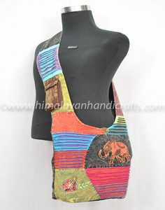 Bandolera de algodón con estampado de elefante RSCB 274 - Product Image 2