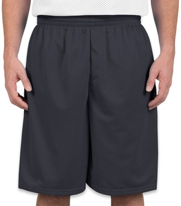 Vente en gros de shorts en maille et jersey de polyester de haute qualité basketball pour hommes sur mesure streetwear pour grande taille évacuation de l'humidité - Product Image 1