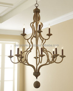 โคมไฟระย้าสแตนเลสสีเงิน - Product Image 3