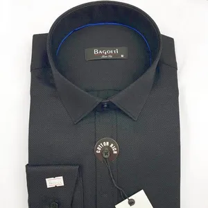 Slim Fit High Quality Cotton And Polyester Mens Dress Shirt From Turkey