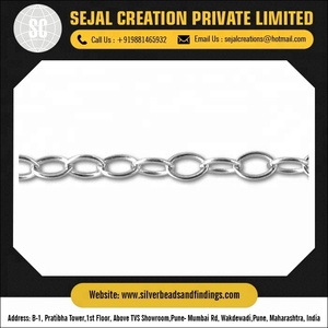 Cadenas de plata esterlina de alta calidad Acabado preciso Precio razonable Regalos de diamantes Hallazgos al por mayor Componentes Accesorios - Product Image 6