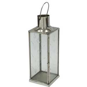 Decoración navideña para el hogar, farol de vela de filigrana con vidrio, nuevo diseño - Product Image 2