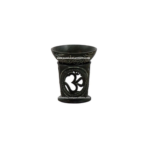 Colored Soapstone Aroma Oil Lamp - Product Image 1