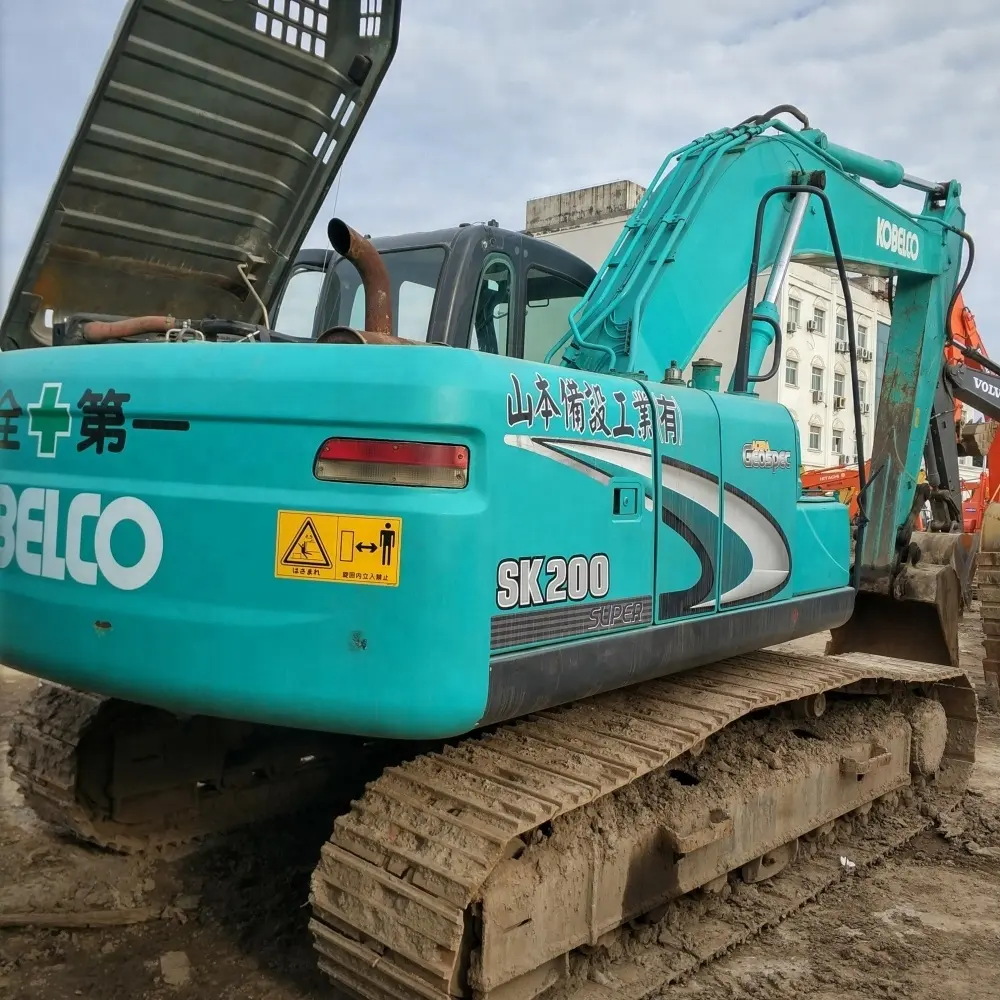 Usato Kobelco SK200-8 Escavatore Per La Vendita/Kobelco SK200 Crawler Escavatore Prezzo