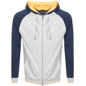 เสื้อกันหนาวมีฮู้ดแบบสวมหัวสำหรับผู้ชาย, เสื้อกันหนาวแฟชั่นผ้าฟลีซผ้าคอตตอนโพลีเอสเตอร์กันหด - Product Image 3