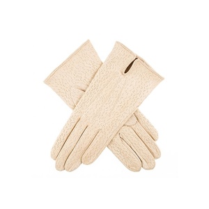 Guantes de Cuero sin Forro para Mujer, Pantalla Táctil, Dedos Completos, Antideslizantes, Elegantes, Cómodos, Colores Personalizables, a la Moda - Product Image 1