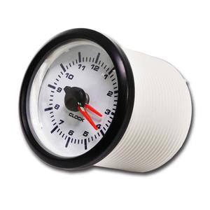 Reloj Marino Analógico IGauge de 52 mm, Resistente al Agua IP67, con Retroiluminación LED, Esfera Blanca, Movimiento Eléctrico, Certificado CE - Product Image 4