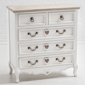 Shabby Chic à tiroirs, commode en tissu, meilleure vente - Product Image 6