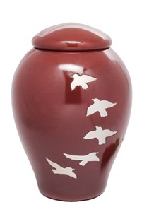URNA DE CREMACIÓN AMERICANA PARA CENIZAS HUMANAS, URNA DE CENIZAS DECORATIVA DE METAL - Product Image 4