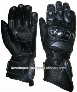Breathable 3D Sport Full Finger Knuckle Protection Touchscreen Water Resistant Leather Motorbike Glove Unisex Racing Gloves - Product Image 2