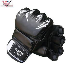 Gants MMA logo personnalisé pu gants de boxe poinçonnage MMA formation taekwondo MMA gants de combat - Product Image 4