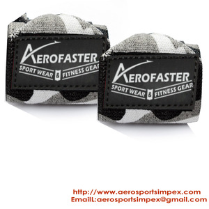 Muñequeras de camuflaje Rosa Accesorio de fitness de apoyo para levantamiento de pesas - Product Image 4