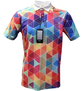 Polo de hombre de talla grande de producción personalizada de calidad superior para Polo de punto liso anticontracción transpirable y fabricado en Vietnam - Product Image 1