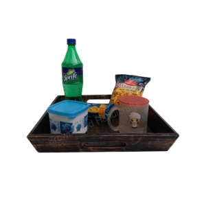 Plateau de service en bois de manguier de qualité alimentaire Design personnalisé avec poignée Plateau en bois pour la maison, le restaurant, l'hôtel et l'extérieur à l'intérieur - Product Image 3
