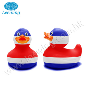 Offre Spéciale Cadeau Promotionnel de Drapeau de Pays En Caoutchouc Bain Canard Australie Personnalisé Bébé Bain Jouet Pour enfants - Product Image 5