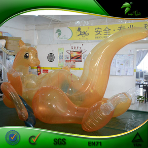 Nuevo Diseño, Dragón Inflable Transparente Naranja, Imagen Sexy <span class=keywords><strong>de</strong></span> Dragón Inflable Acostado - Product Image 6