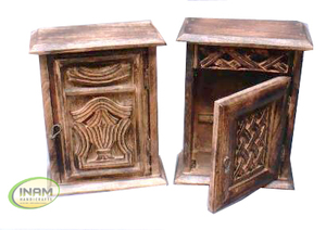 Almiroha en bois fait à la main de styliste Antique - Product Image 2