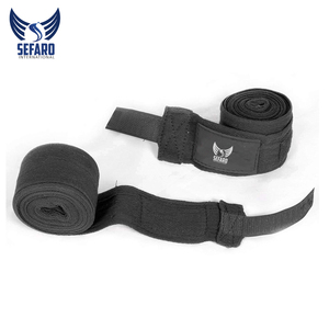 Meilleur vendeur de bandelettes pour la boxe Fournisseur direct d'usine Prix bon marché Bandages pour les mains de boxe avec couleur et taille personnalisées - Product Image 2