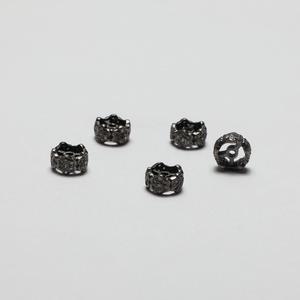 Breloque en argent Sterling 925, 40-8mm, forme de fleur, diamant naturel, vente en gros, prix d'usine - Product Image 1