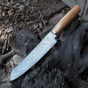 Дамасский кухонный нож