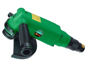 Amoladora Angular Neumática APLUS GSA-C0712R, Tamaño de Disco de 7 Pulgadas, Gatillo de Rodillo, 1.2 HP, Escape Lateral - Product Image 1