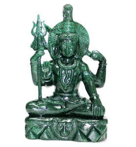 Statue d'aventurine, sculpture de Figurine en pierre précieuse, artisanal - Product Image 2