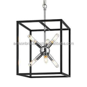 Cage Pendant Lamp For <b>Lighting</b> Restaurant & Bars Manufacturer Classic Design Pendent Hanging Lamp Home Hotel Restaurant Lamp - Product Image 5