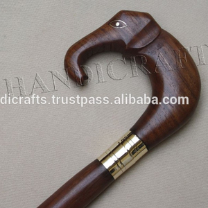 New 2022 Elephant Brass <b>Handle</b> Wooden <b>Walking</b> <b>Sticks</b>, Wooden <b>Walking</b> Canes, Quality <b>Walking</b> <b>Sticks</b> and Canes, Fresh Arrival 2020 - Product Image 4
