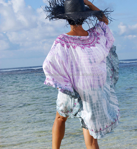 Nouvelle Collection de vêtements pour femmes, caftan de plage brodé, Tie and Dye, - Product Image 2