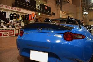 สำหรับ Mazda MX5 Miata ND RF LMS สไตล์คาร์บอนไฟเบอร์ Duckbill สปอยเลอร์ - Product Image 2