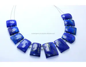 Kalung Lapis Lazuli Alami 6 Inci Kualitas Bagus