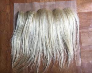 De calidad superior 613 frontal y paquetes de la onda del cuerpo marrón Luz de encaje Rubio frontal - Product Image 1