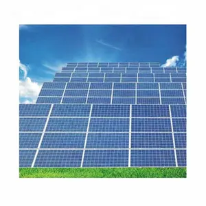 Planta de energia solar na grade por w